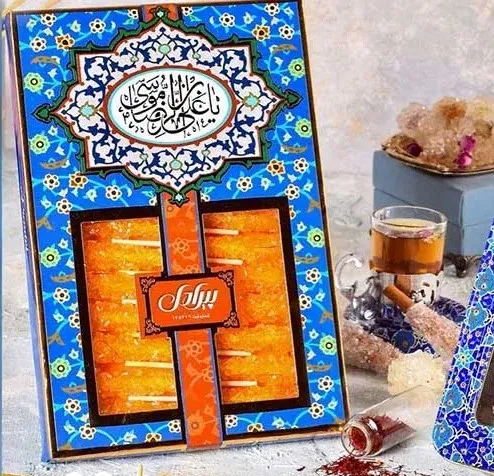 نی نبات سه بار زعفران پیرادل